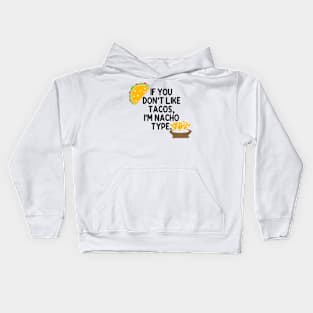 Nacho Type Kids Hoodie